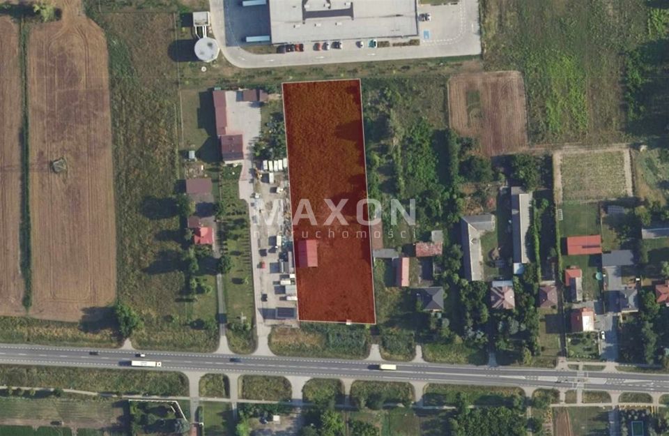 Działka usługowa Błonie-Wieś