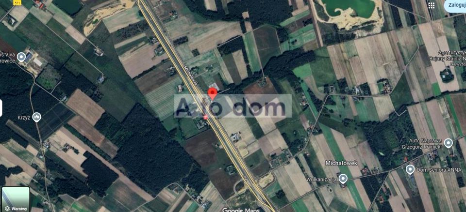 Działka przemysłowa Michałówek