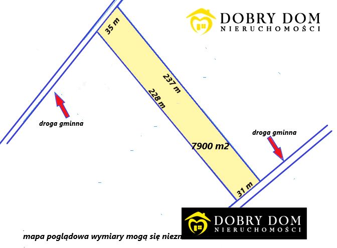 Działka rolna Dąbrowa Białostocka