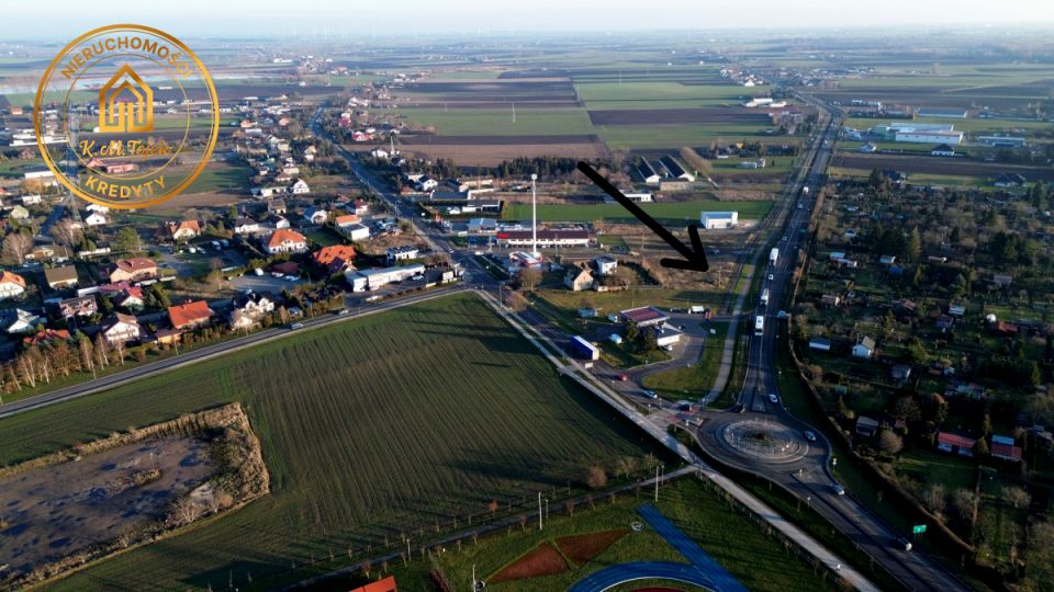 Działka usługowa Kruszwica