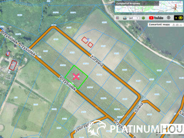 Działka budowlana Zabór