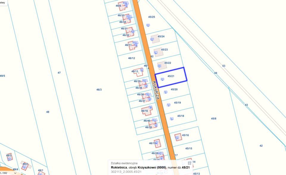 Działka budowlano-rolna Krzyszkowo
