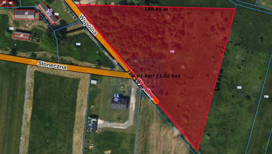 Działka budowlana Mysłów