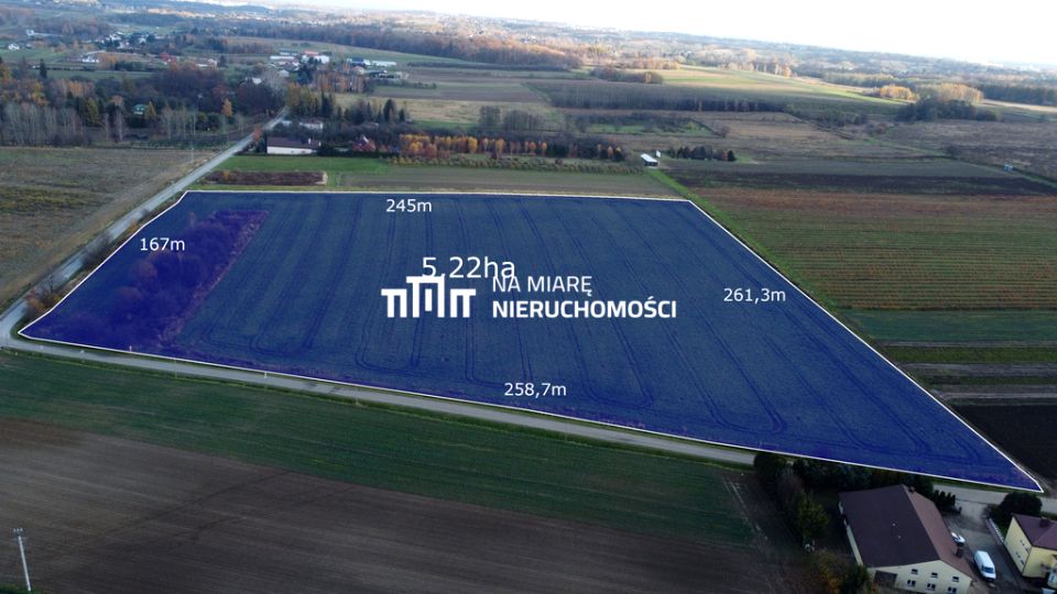 Działka usługowa Krzemienica