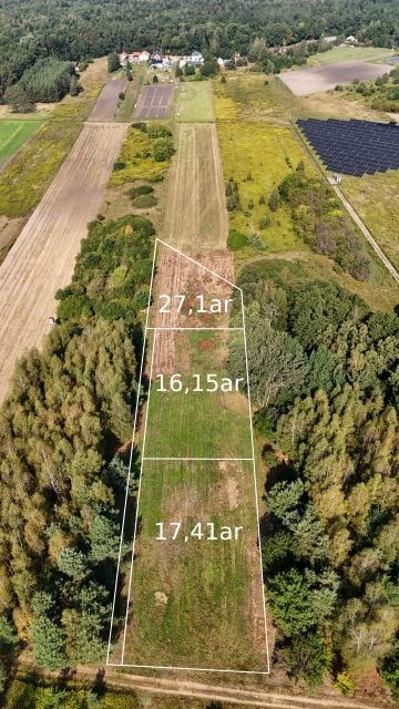 Działka rolna Kłoda