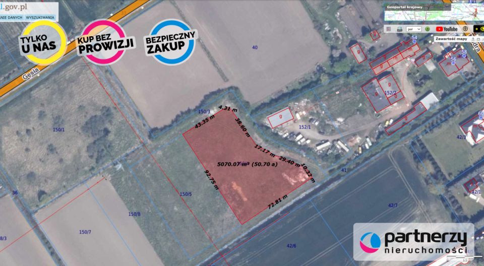 Działka rolna Gdańsk