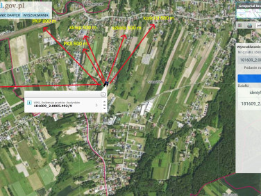 Działka rolna Strażów