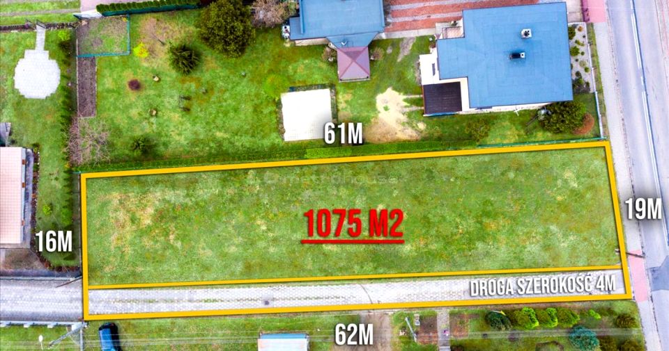 Ogrodzona działka sprzedam