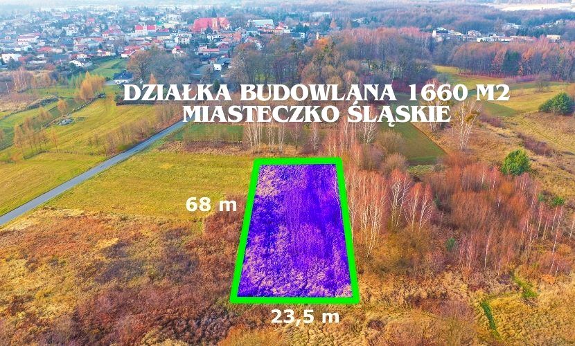 Działka budowlana Miasteczko Śląskie