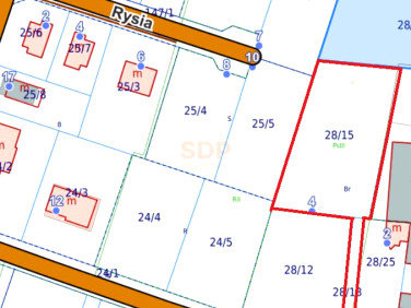 Działka usługowa Suchy Dwór