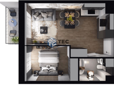 Mieszkanie apartamentowiec Kraków