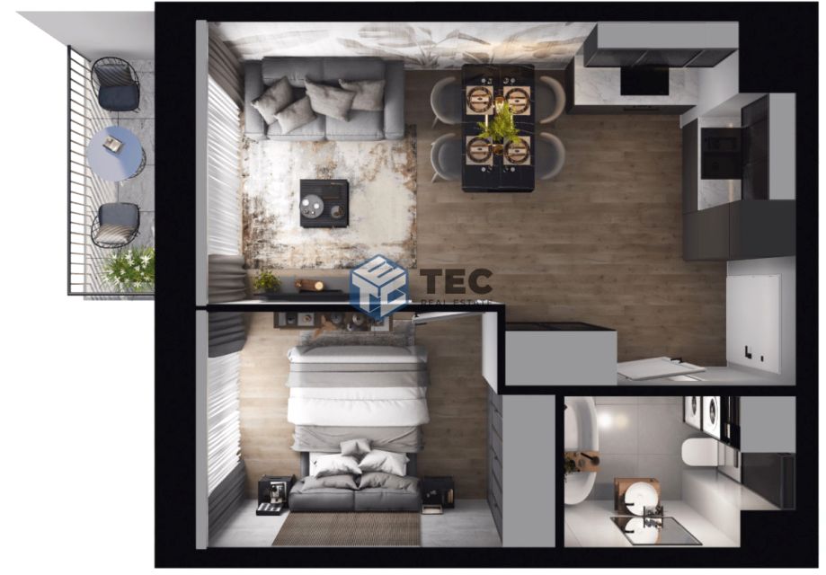 Mieszkanie apartamentowiec Kraków