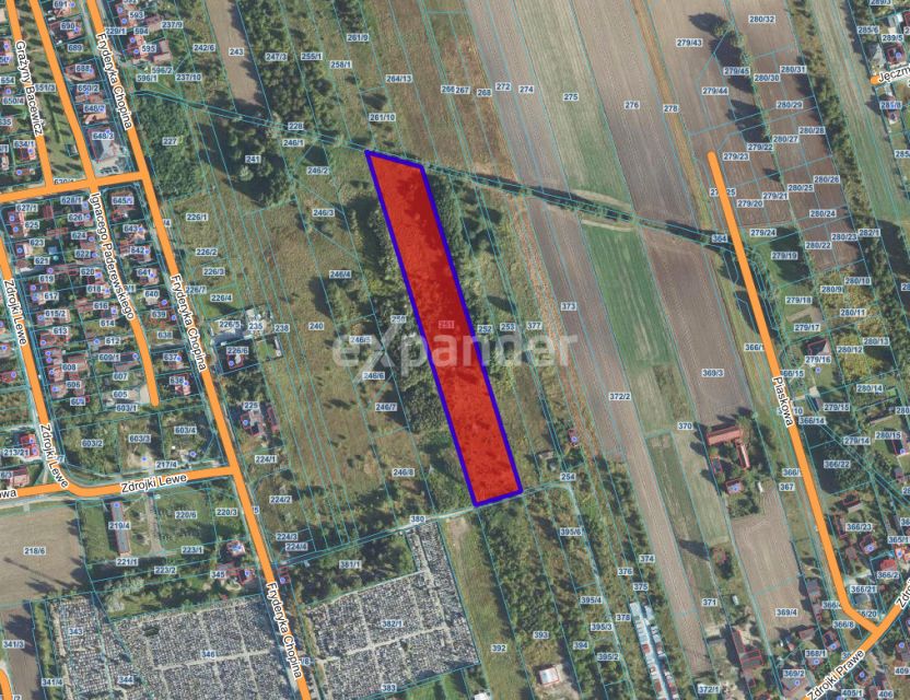 Działka usługowa Turek