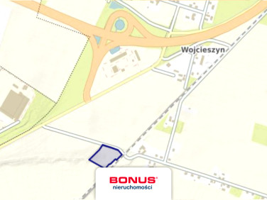 Działka usługowa Wojcieszyn