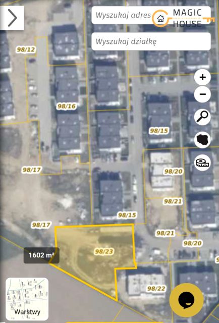 Działka budowlana Banino