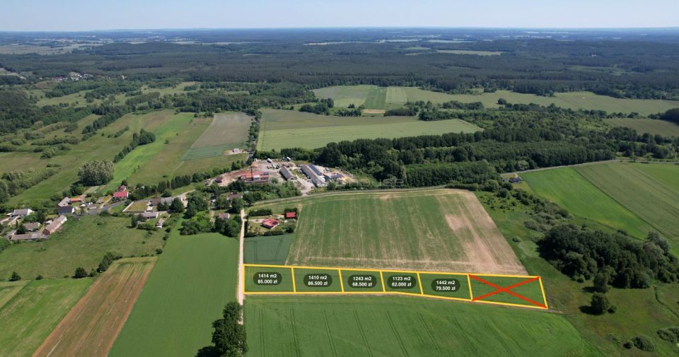 Działka budowlana Rogowo