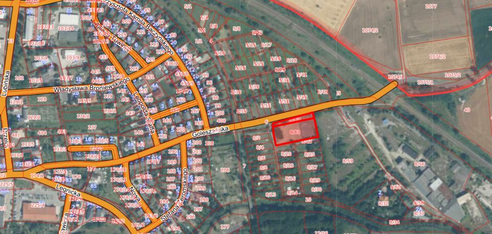 Działka inwestycyjna Chojnów