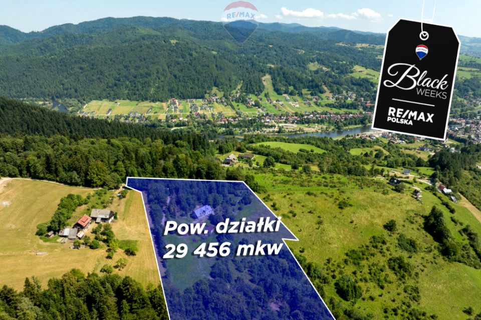 Działka budowlana KROŚCIENKO NAD DUNAJCEM