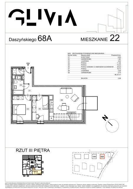 Mieszkanie Wojska Polskiego, ul. Daszyńskiego, 68