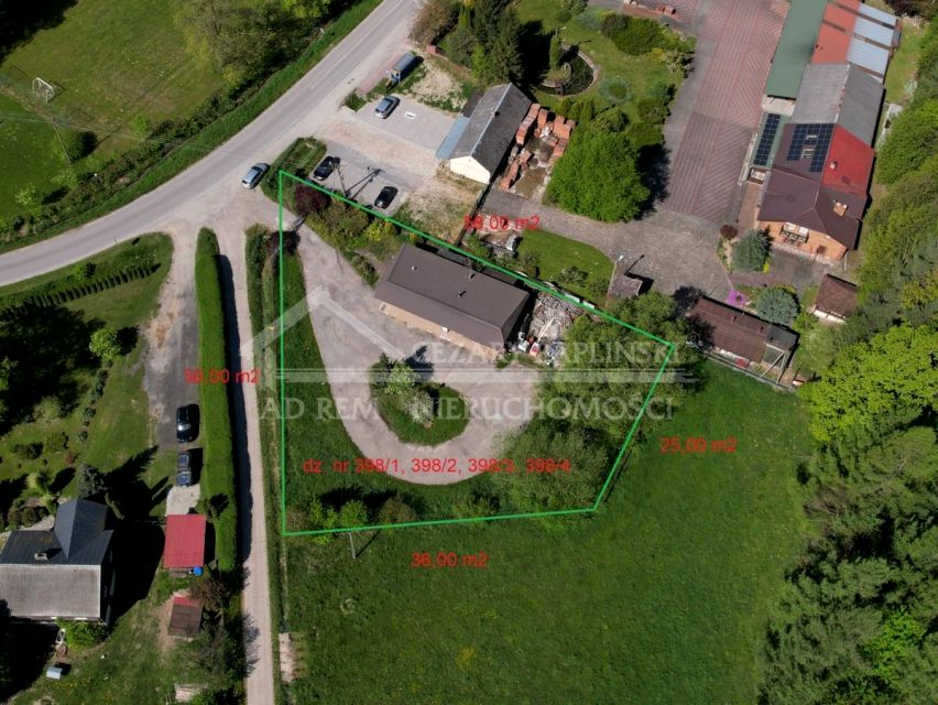 Działka inwestycyjna Rzeczyca