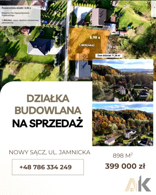 Działka Nowy Sącz