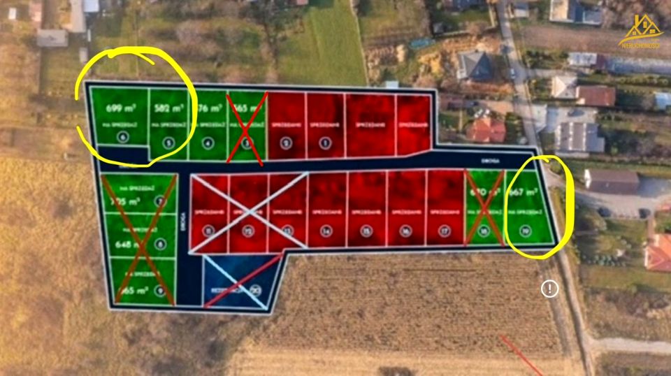 Pusta działka Dąbrowa Górnicza