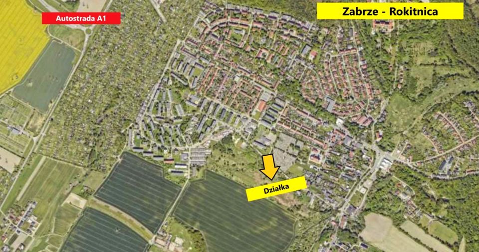 Działka rolna Zabrze sprzedam