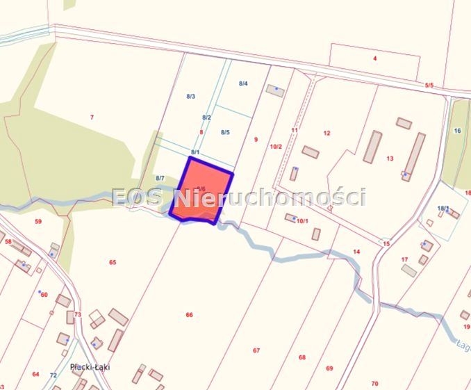 Działka budowlana Płucki