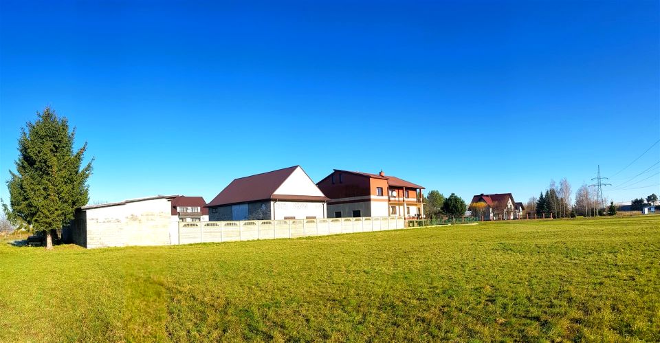 Zabudowana działka Kraków