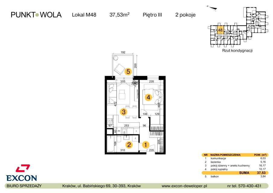 Mieszkanie Wola Duchacka, ul. Trybuny Ludów 15