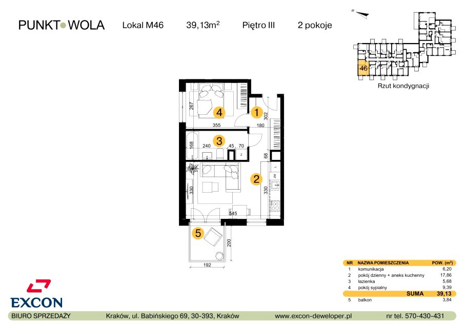 Mieszkanie Wola Duchacka, ul. Trybuny Ludów 15