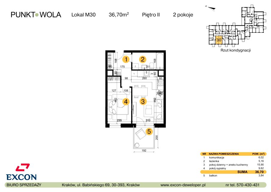 Mieszkanie Wola Duchacka, ul. Trybuny Ludów 15