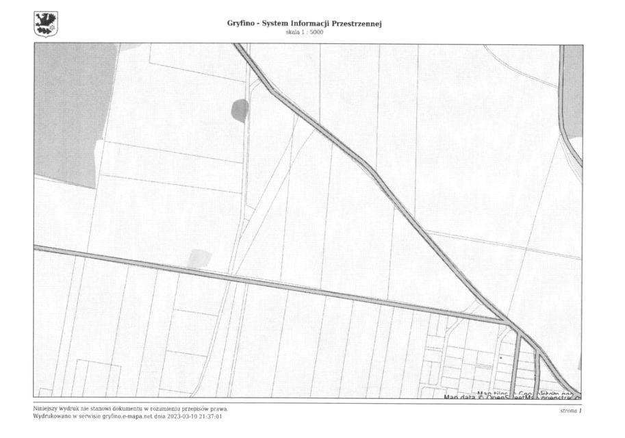 Działka usługowa Daleszewo sprzedam