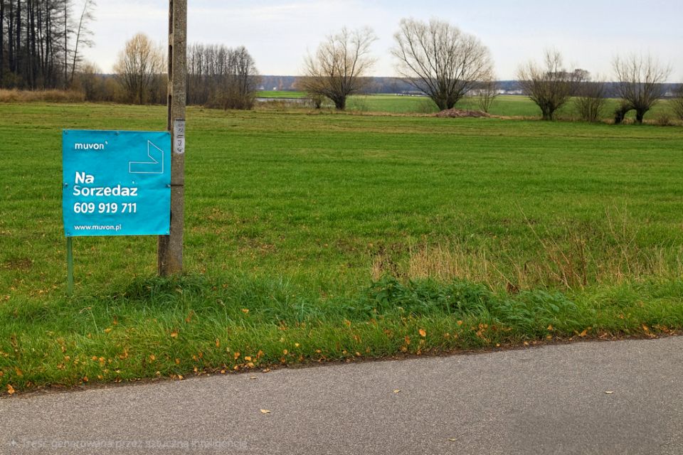 Działka budowlano-rolna Albinów