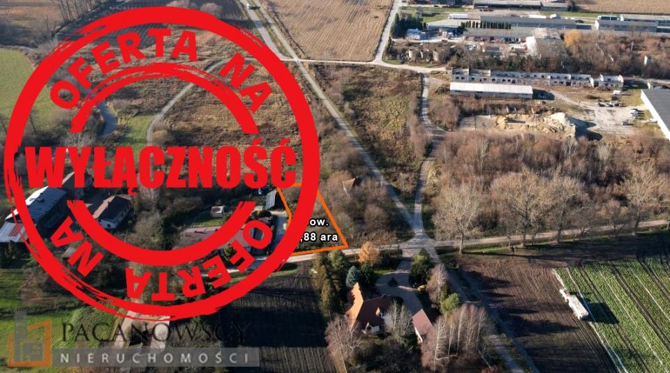 Działka usługowa Klimontów