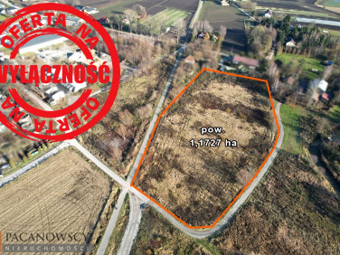 Działka inwestycyjna Klimontów