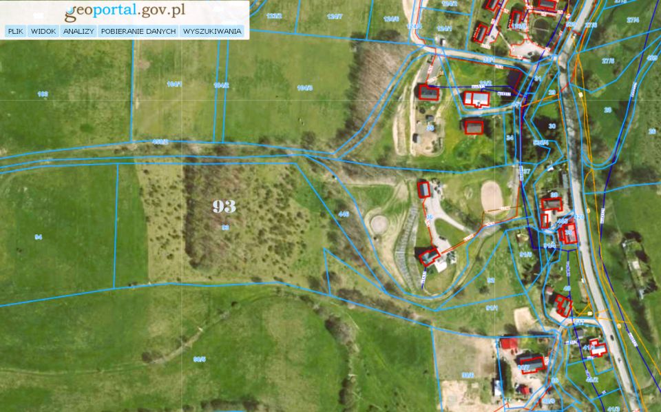 Działka rolna Łężyce