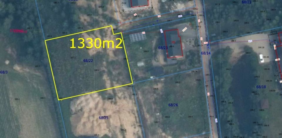 Działka budowlana Przęsin