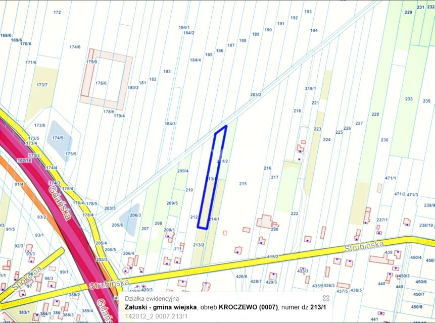 Działka budowlana Kroczewo