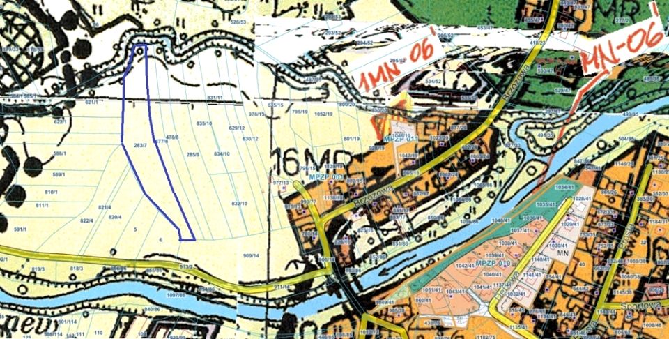 Działka inwestycyjna Kolanowice