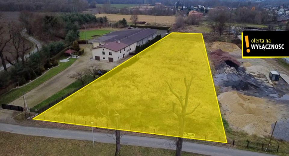 Działka inwestycyjna Godów