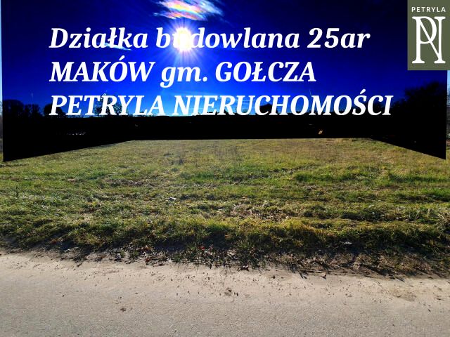 Działka budowlana Maków