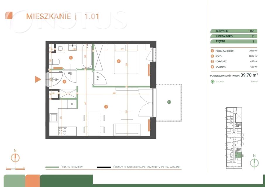 Mieszkanie apartamentowiec Kraków