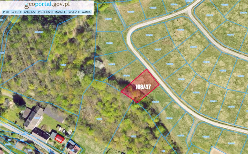 Działka budowlana Wojciechowice