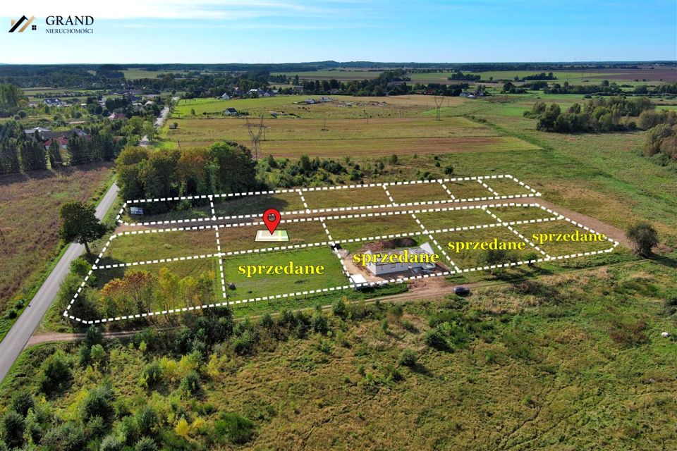 Działka budowlana Cewlino