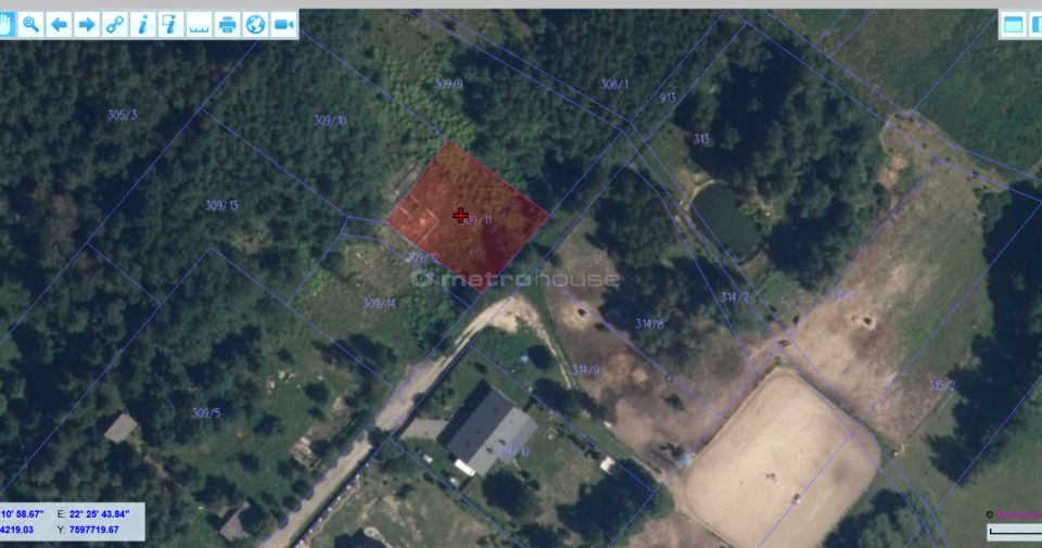 Ogrodzona działka sprzedam