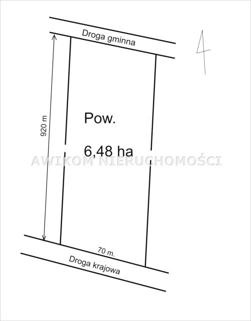 Działka budowlano-rolna Skierniewice