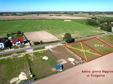 Działka budowlana Łekno