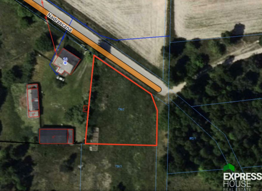 Działka budowlana Rększowice