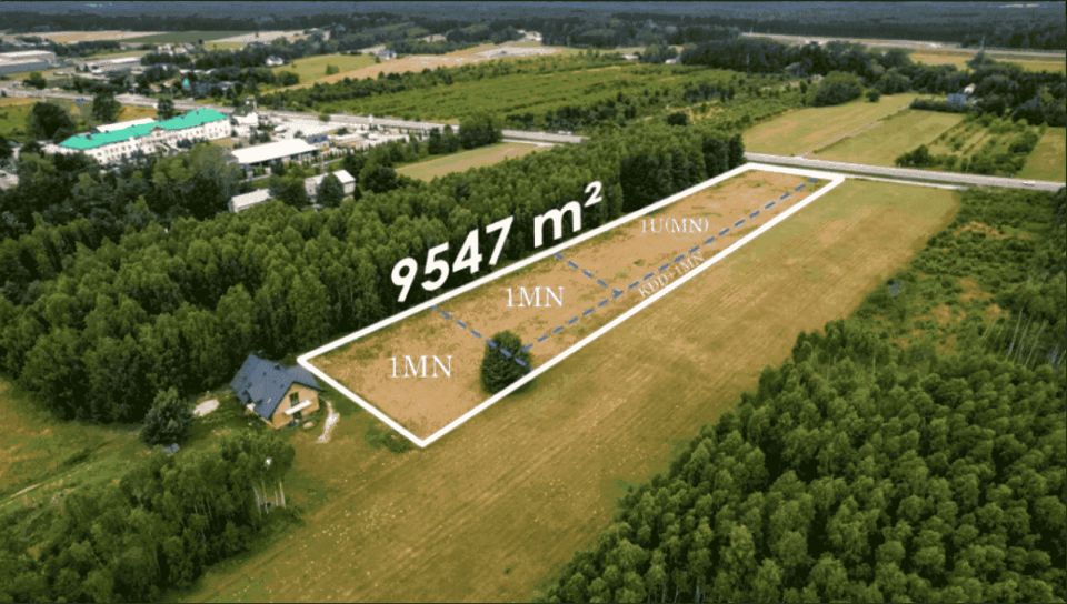 Działka budowlana Chrośla